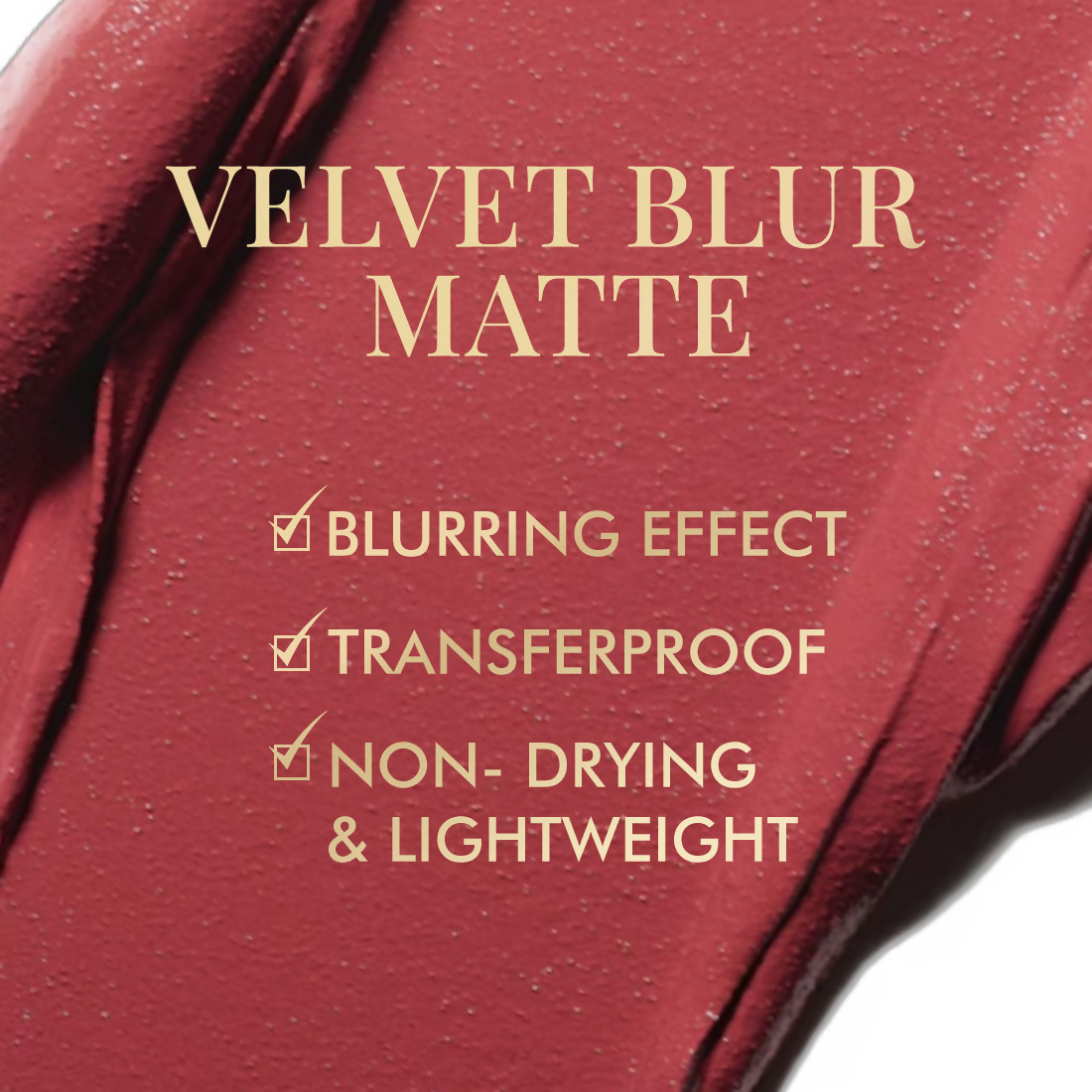 mCaffeine Shades Velvet Blur Matte Liquid Lipstick 12 Hrs Stay & Lightweight - Muted Rose | Grocsy