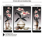 Tehzeeb Creations Set Of 3 Digital Wall Painting | Grocsy