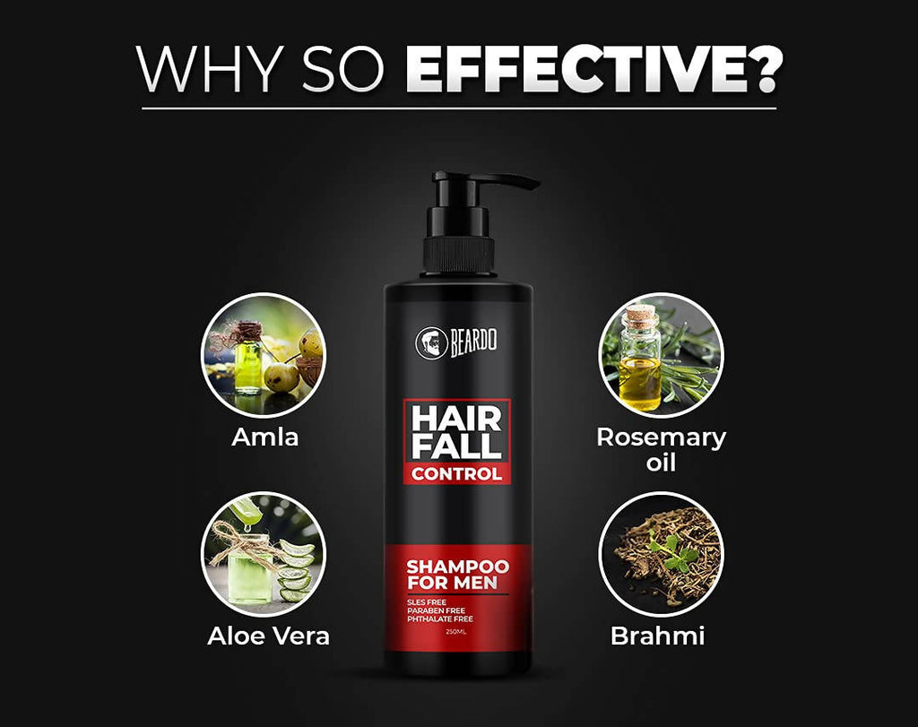 Beardo Hair Fall Control Shampoo for Men | Grocsy