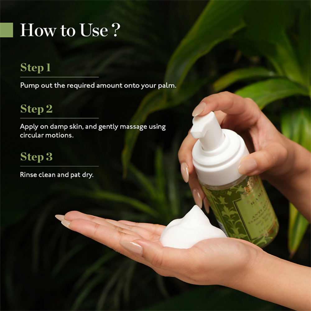 Kama Ayurveda Mini Anti Acne Cleansing Foam | Grocsy