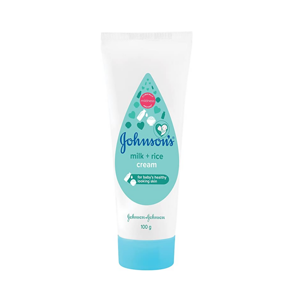 Johnson's Milk+ Rice Cream For Baby's Healthy Looking Skin | Grocsy