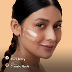 Pilgrim Dream Matte Serum Foundation With Matte & Poreless All Day Coverage Lightweight - Pure Ivory | Grocsy