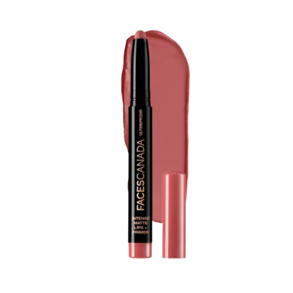 Faces Canada Ultime Pro HD Intense Matte Lips + Primer - Tea Rose 10 | Grocsy