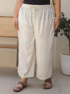 Juniper Ivory Women'S Drawstring Pants Crafted From Modal Rayon | Grocsy