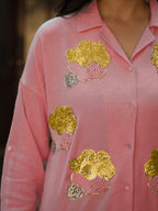 Juniper Women's Rayon Flex Embroidered Women's Shirt | Grocsy