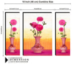 Tehzeeb Creations Set Of 3 Digital Wall Painting | Grocsy