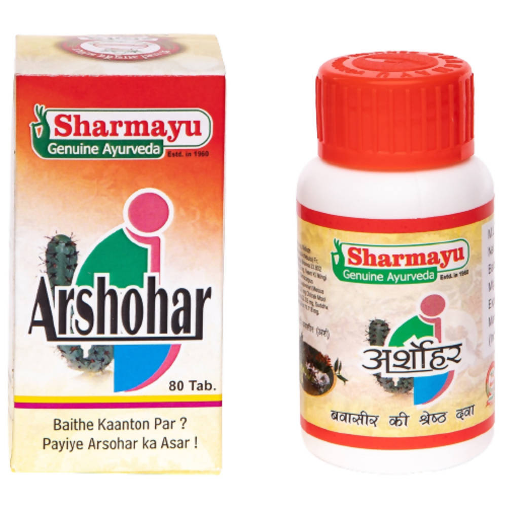 Sharmayu Ayurveda Arshohar Tablets | Grocsy