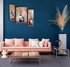 Tehzeeb Creations Set Of 3 Digital Wall Painting | Grocsy