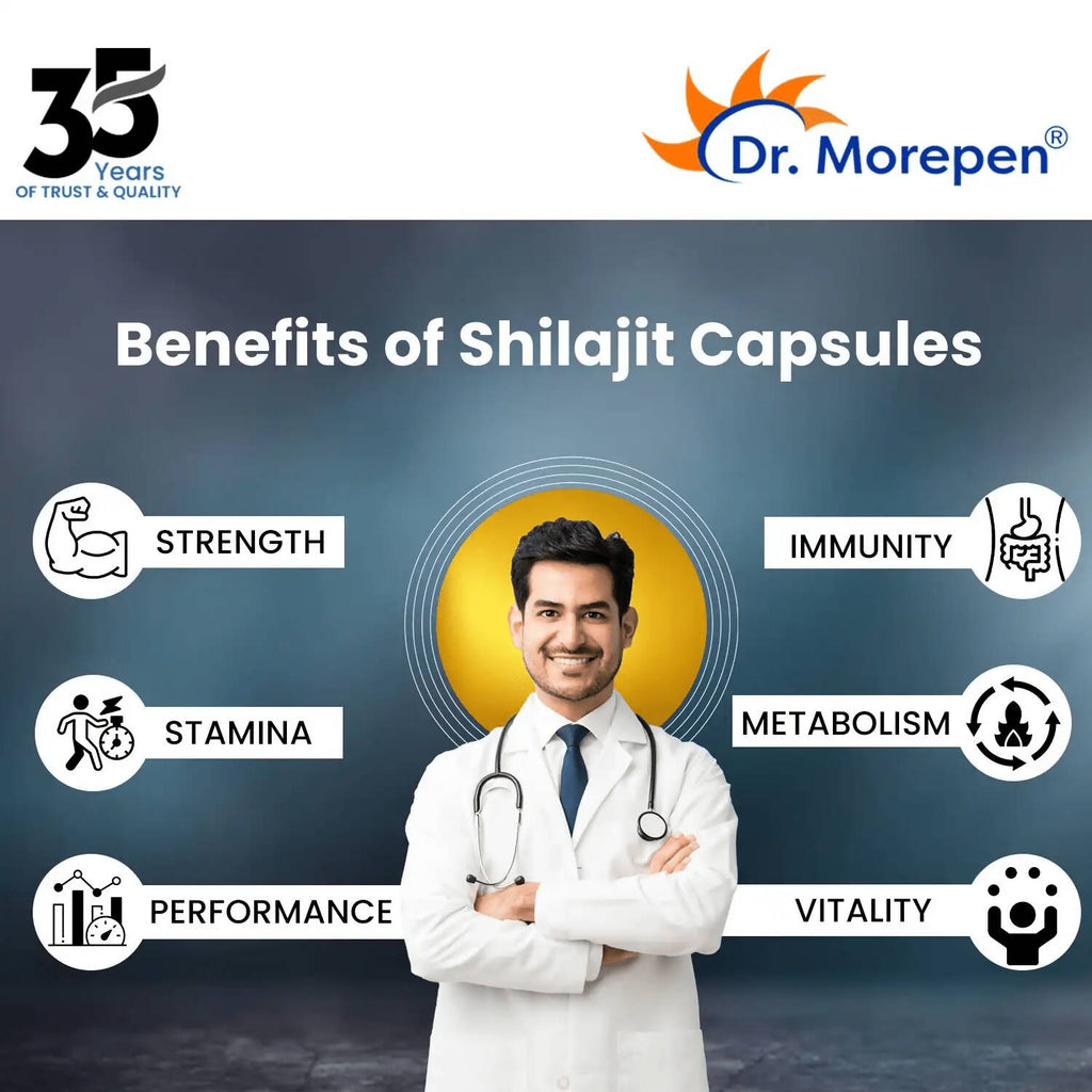 Dr. Morepen S J Capsules and Testosterone Booster Tablets Combo | Grocsy