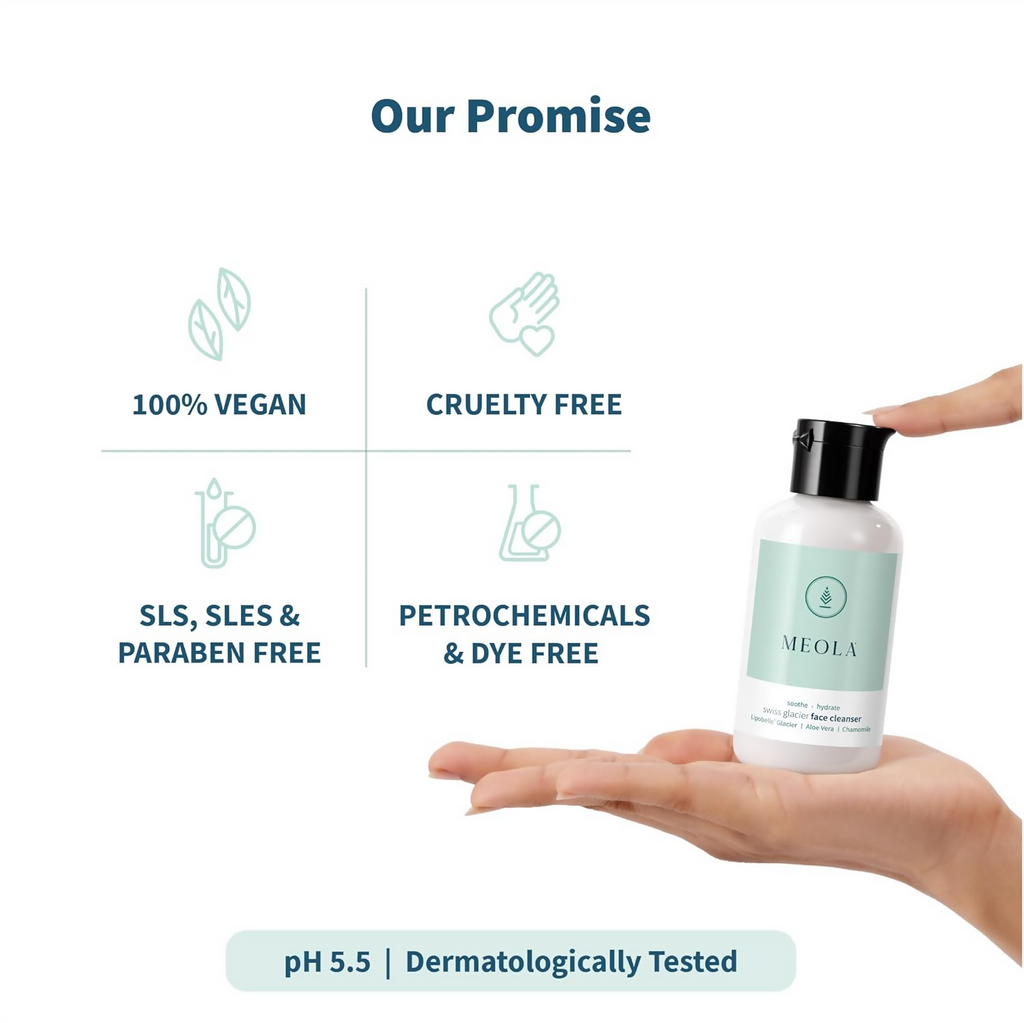 Meola Swiss Glacier Face Cleanser | Grocsy