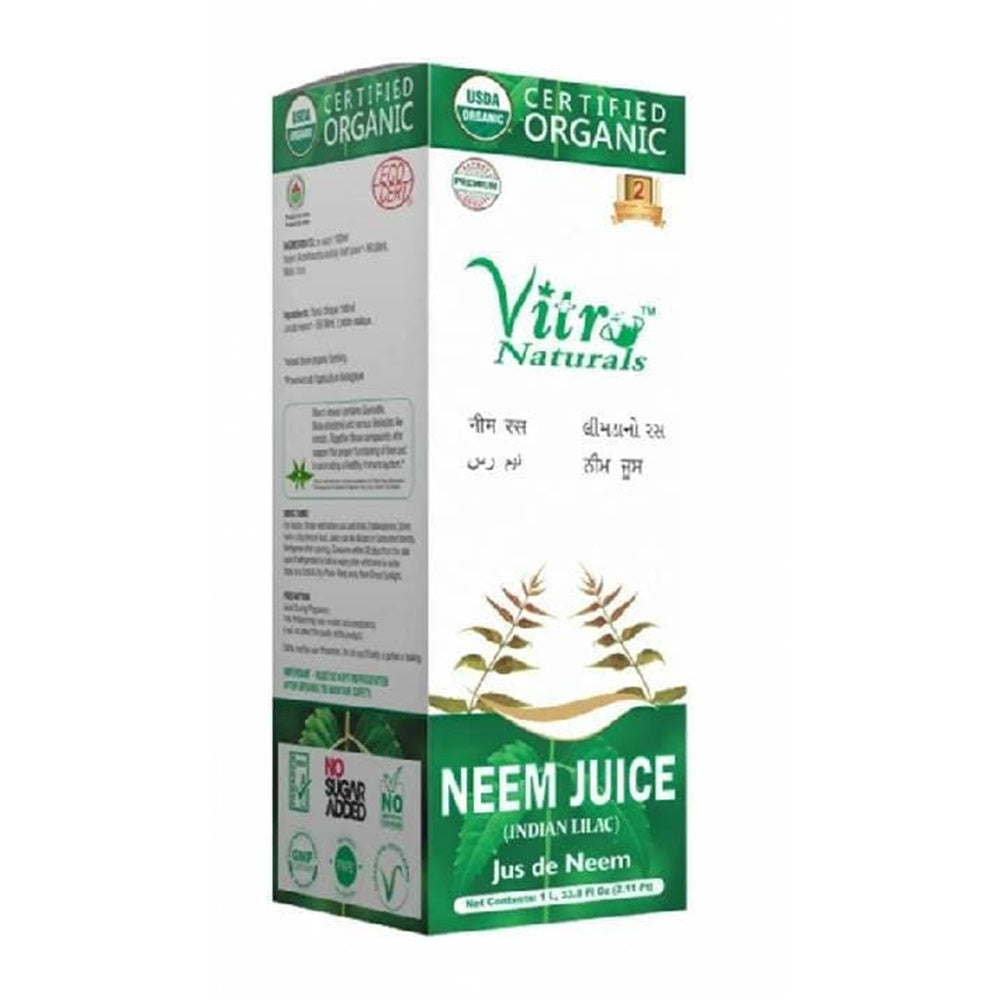 Vitro Naturals Certified Organic Neem Juice | Grocsy