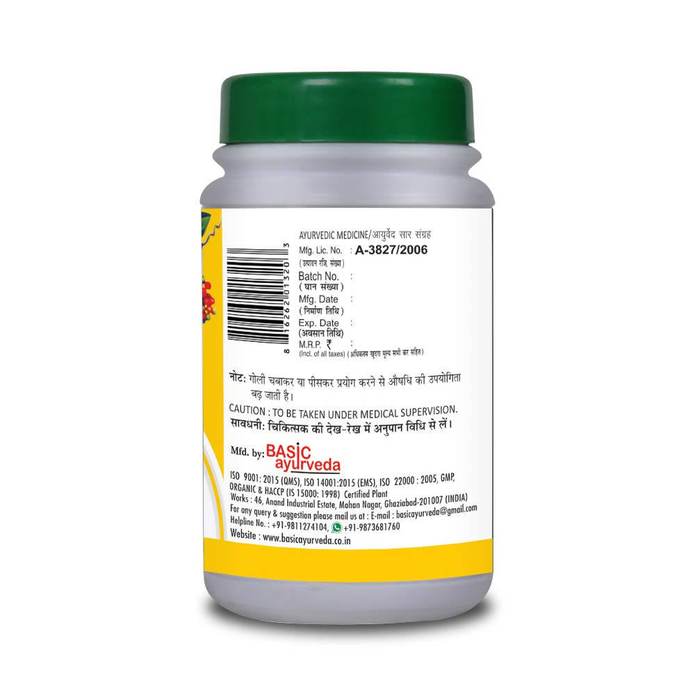 Basic Ayurveda Bolbadh Ras Tablet | Grocsy