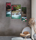 Tehzeeb Creations Set Of 3 Digital Wall Painting | Grocsy