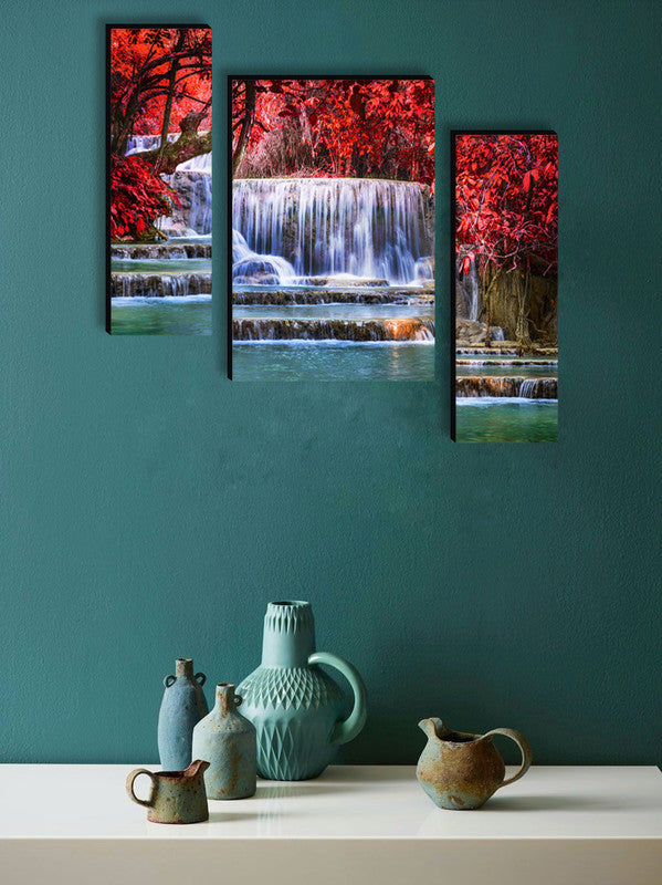 Tehzeeb Creations Set Of 3 Digital Wall Painting | Grocsy