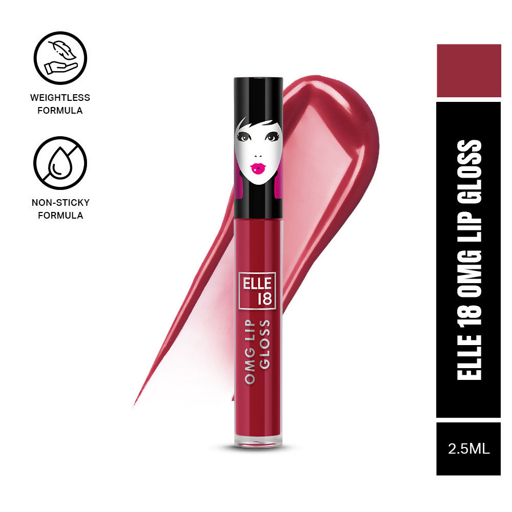 Elle 18 OMG Lip Gloss - Rose All Day | Grocsy