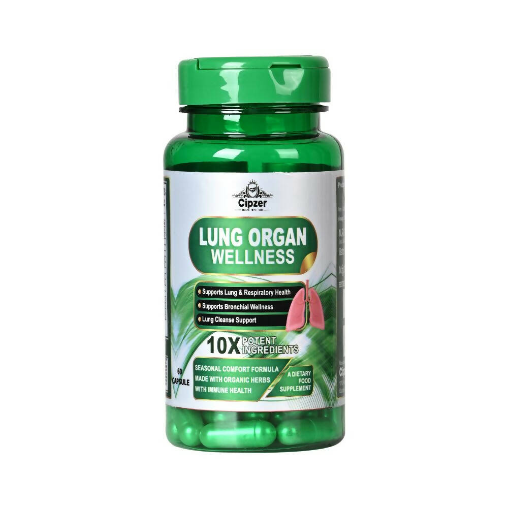 Cipzer Lung Organ Wellness Capsules | Grocsy