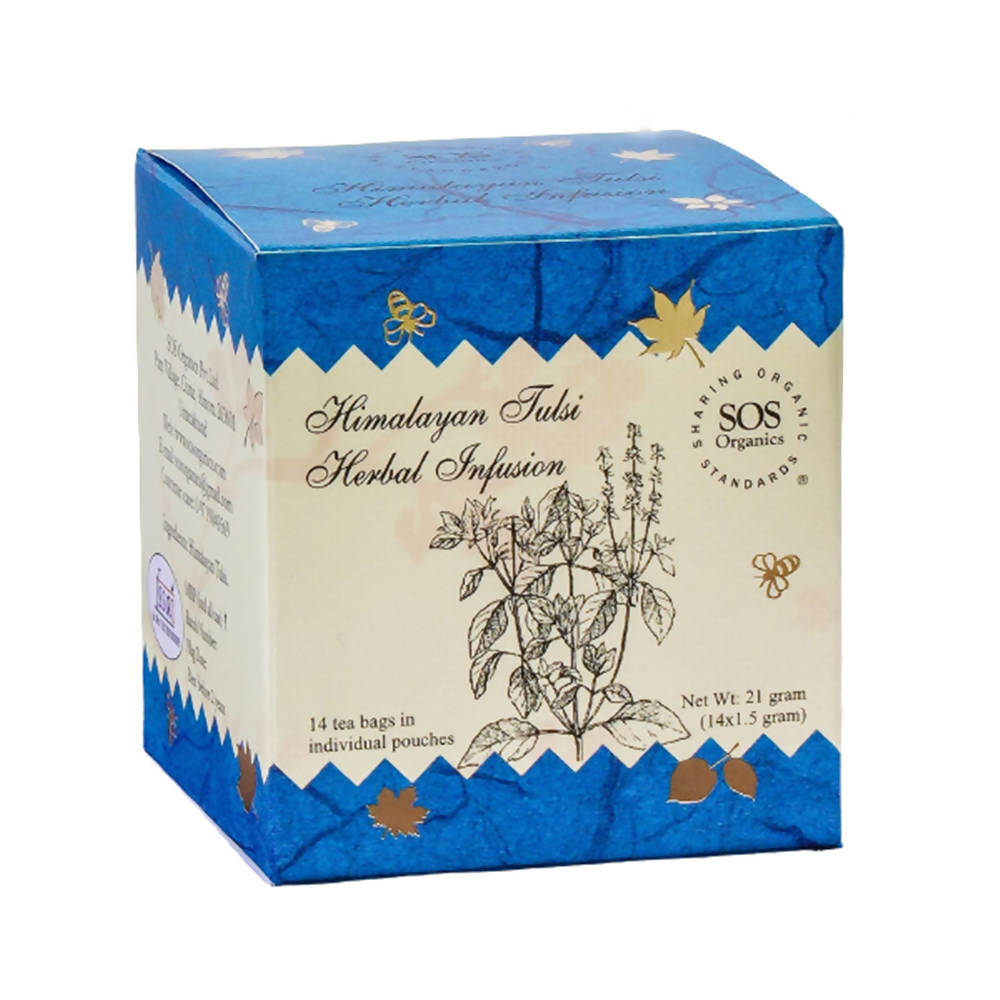 SOS Organics Himalayan Tulsi Herbal Infusion | Grocsy