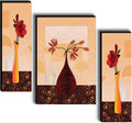 Tehzeeb Creations Set Of 3 Digital Wall Painting | Grocsy