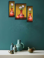 Tehzeeb Creations Set Of 3 Digital Wall Painting | Grocsy