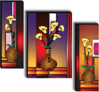 Tehzeeb Creations Set Of 3 Digital Wall Painting | Grocsy