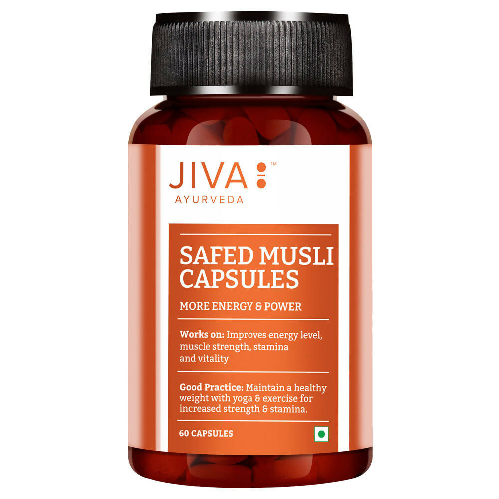 Jiva Ayurveda Safed Musli Capsules | Grocsy
