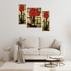 Tehzeeb Creations Set Of 3 Digital Wall Painting | Grocsy
