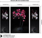Tehzeeb Creations Set Of 3 Digital Wall Painting | Grocsy