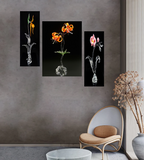 Tehzeeb Creations Set Of 3 Digital Wall Painting | Grocsy