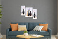 Tehzeeb Creations Set Of 3 Digital Wall Painting | Grocsy