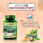 Himalayan Organics Multivitamin Sports 60 + Vital Nutrients Tablets | Grocsy