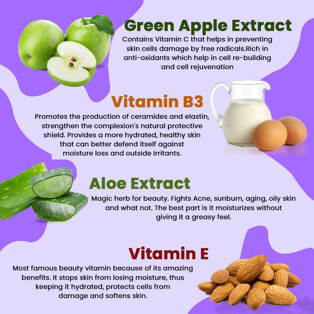 Astaberry Professional Green Apple Facial Toner | Grocsy