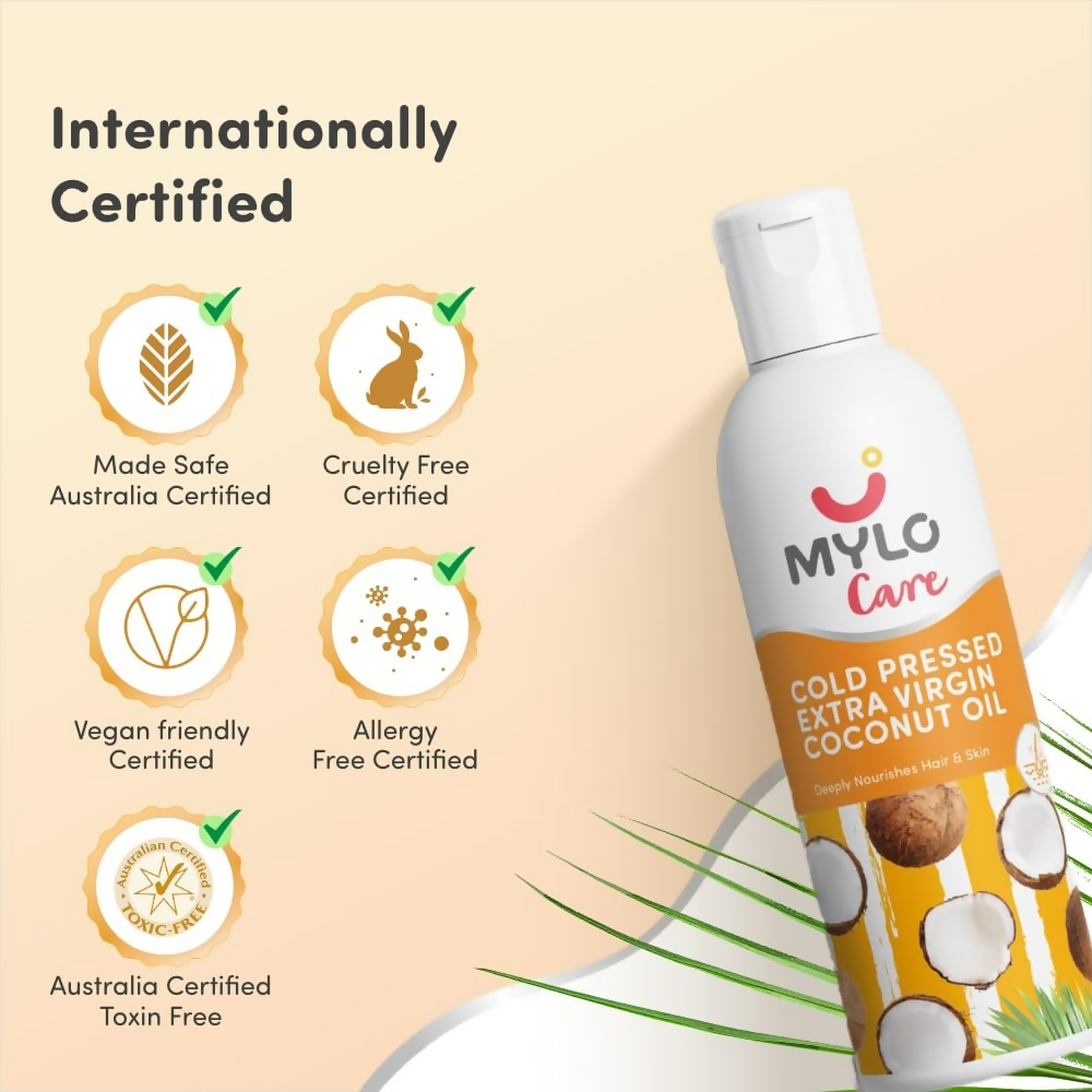 Mylo Baby Cold Pressed Extra Virgin Coconut Oil | Grocsy
