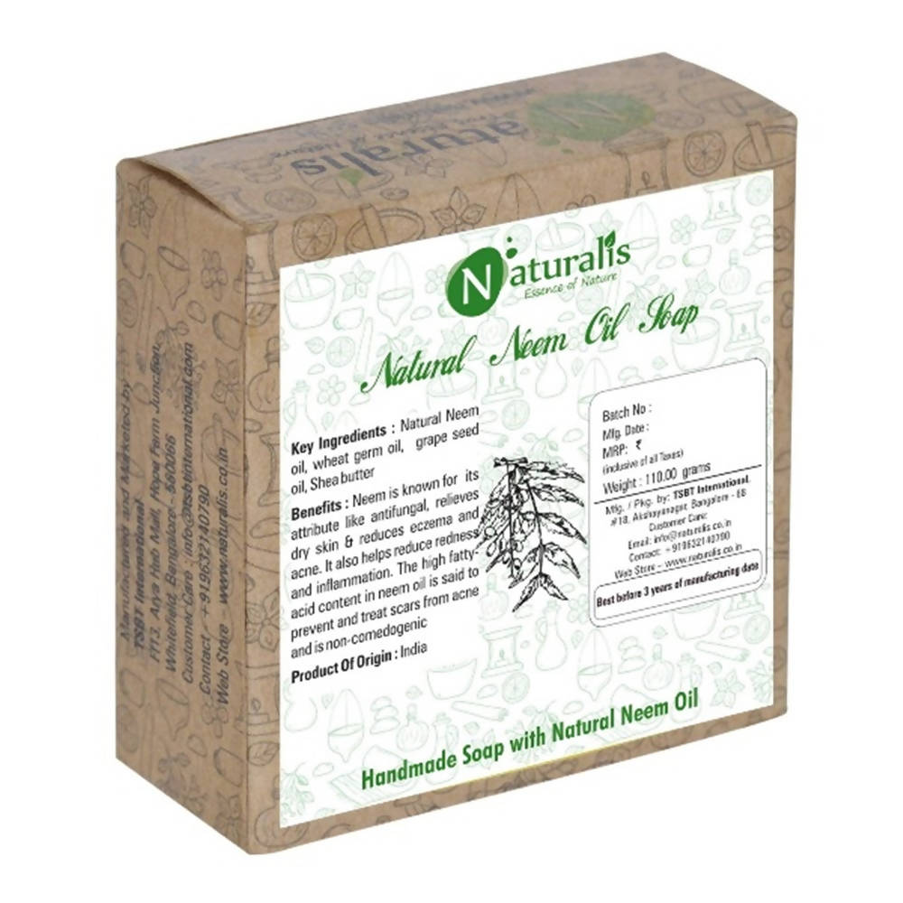 Naturalis Essence Of Nature Handmade Soap With Natural Neem Oil | Grocsy