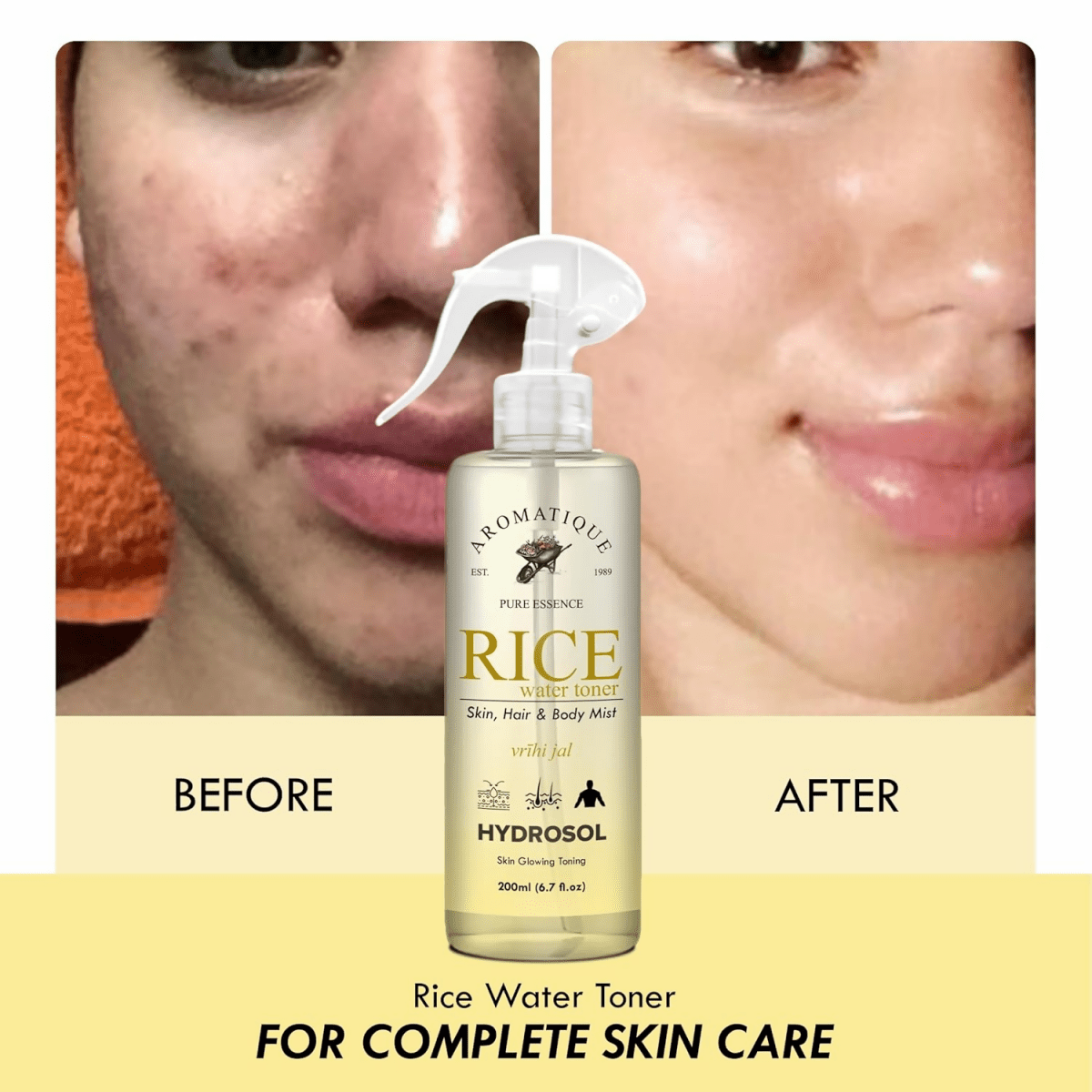 Aromatique Rice Water Toner for Face | Grocsy