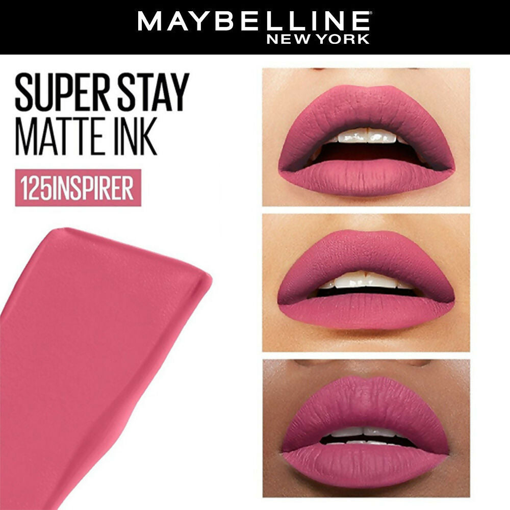 Maybelline New York Super Stay Matte Ink Liquid Lipstick - 125 Inspirer | Grocsy