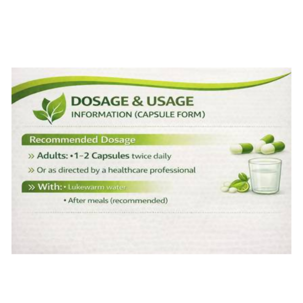 Genex Abutilon Indicum Extract Capsules | Grocsy