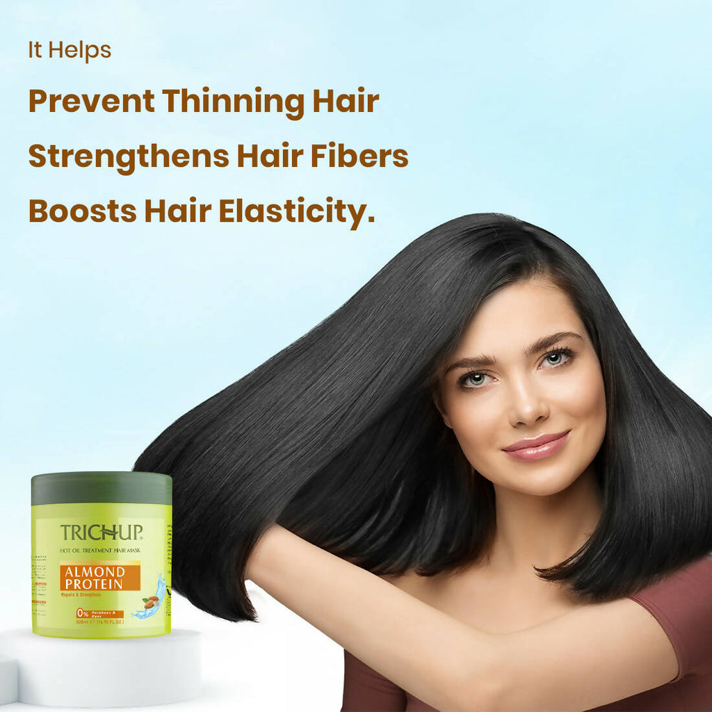 Vasu Healthcare Trichup Almond Protein Hair Mask | Grocsy