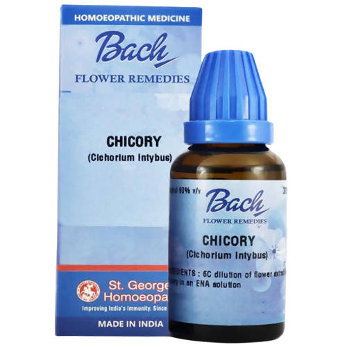 St. George's Bach Flower Remedies Chicory | Grocsy