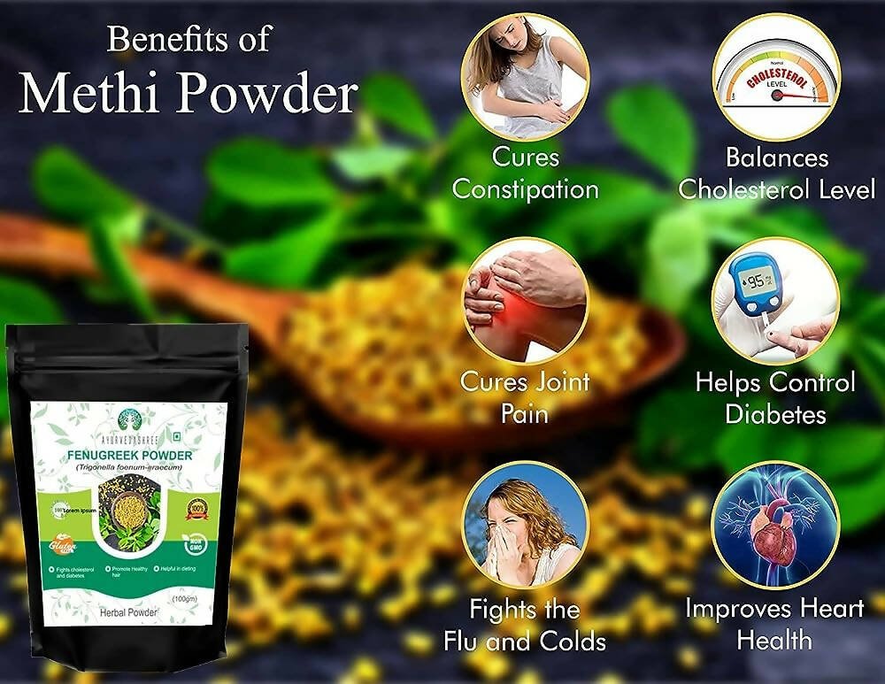 Ayurvedashree Fenugreek Seeds Powder | Grocsy