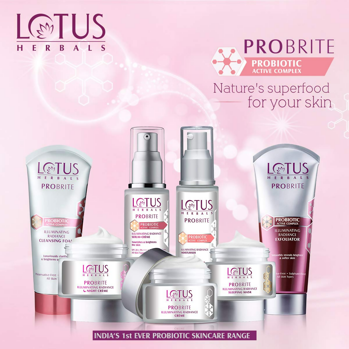 Lotus Herbals Probrite Illuminating Radiance Exfoliator | Grocsy