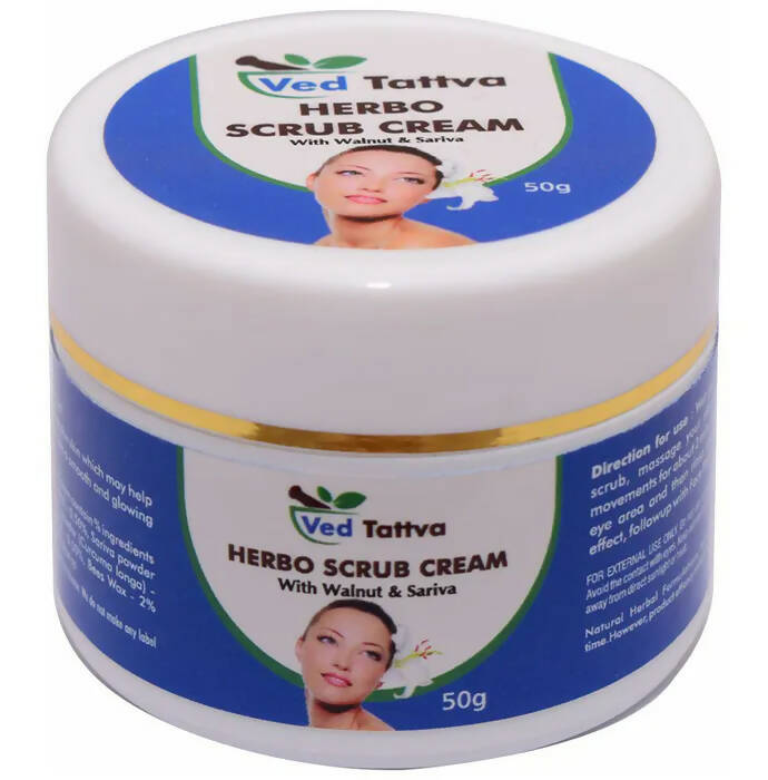 Ved Tattva Herbo Scrub Cream | Grocsy
