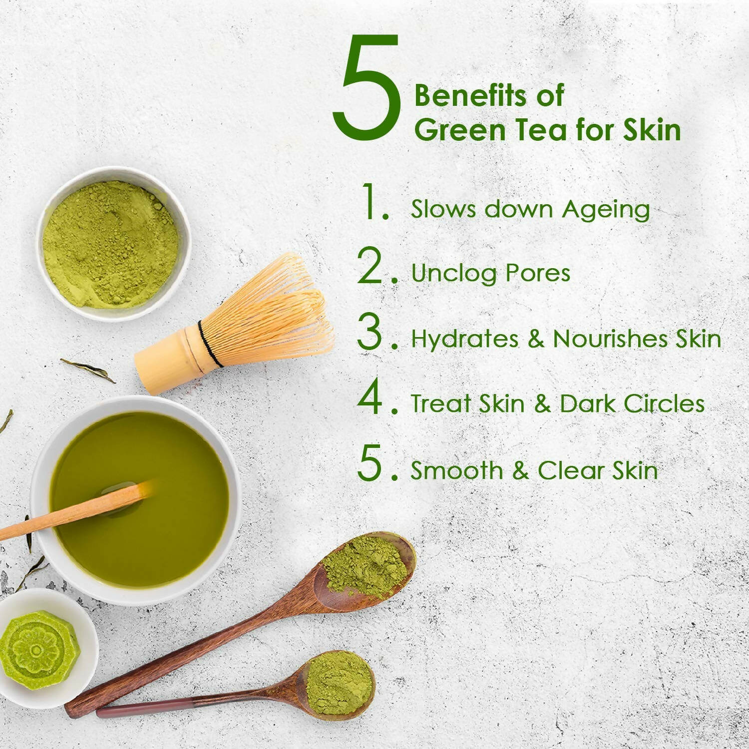 NutriGlow Green Tea Facial Kit | Grocsy