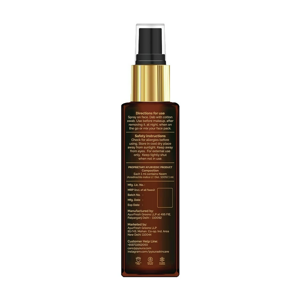Pyoura Dark Spot Pigmentation Neem Face Toner Mist | Grocsy