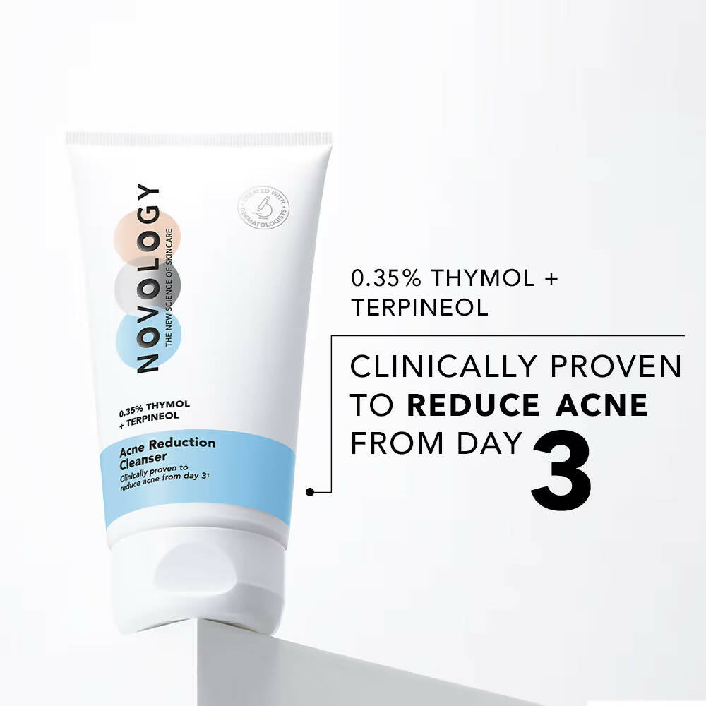 Novology Acne Reduction Cleanser With 0.35% Thymol + Terpineol | Grocsy