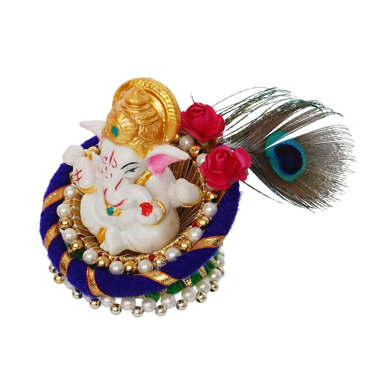 eCraftIndia Polyresin Lord Ganesha Idol | Grocsy