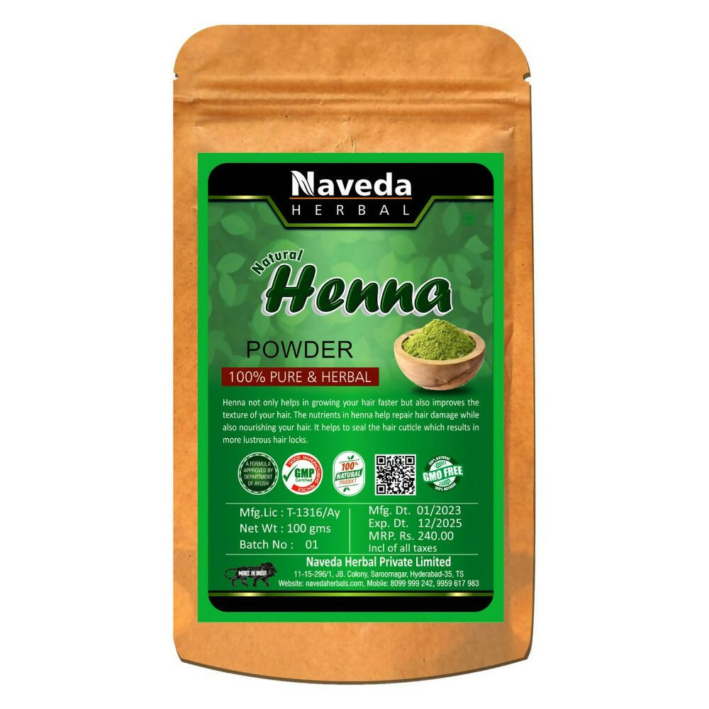 Naveda Herbal Natural Henna Powder | Grocsy