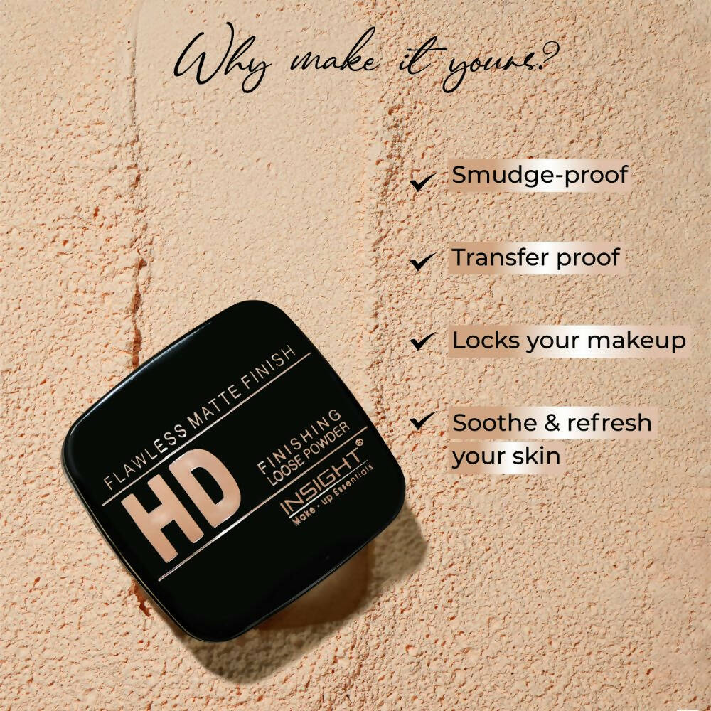Insight Cosmetics HD Finishing Loose Powder - Light | Grocsy