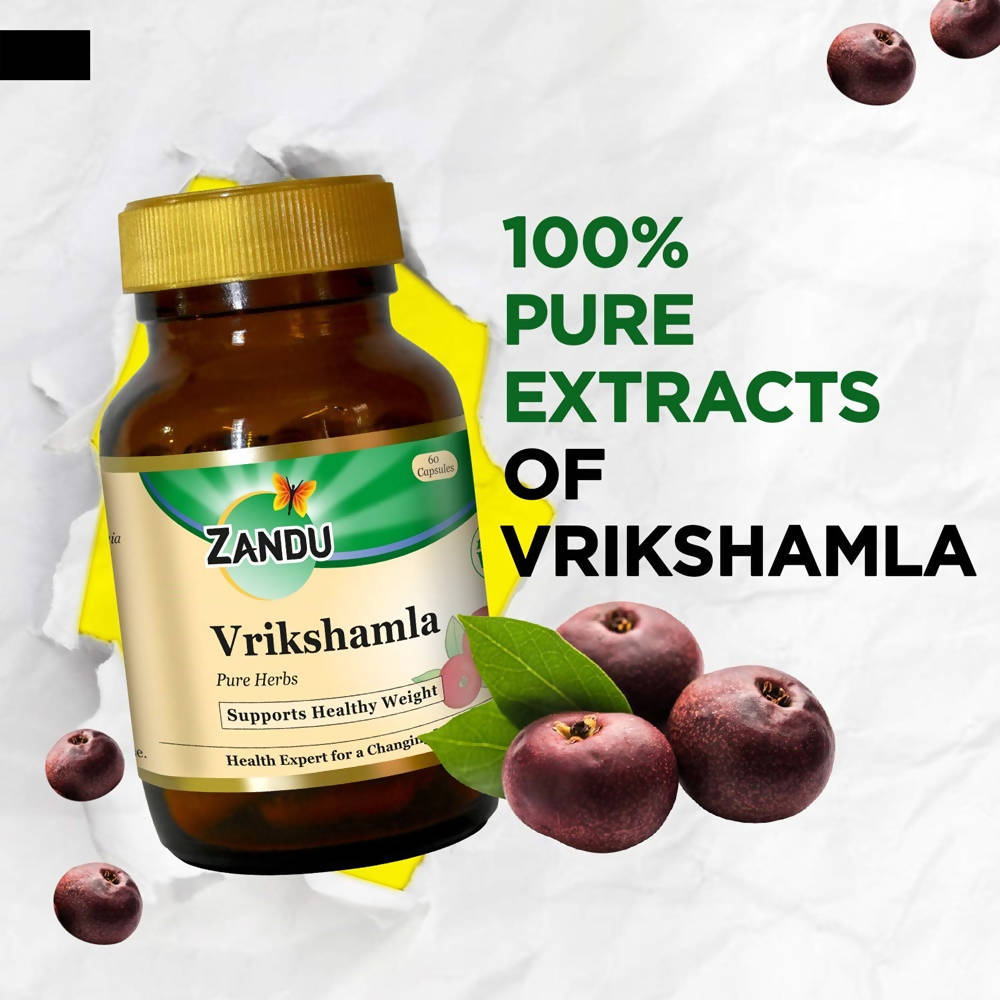Zandu Vrikshamla Pure Herbs Capsules | Grocsy
