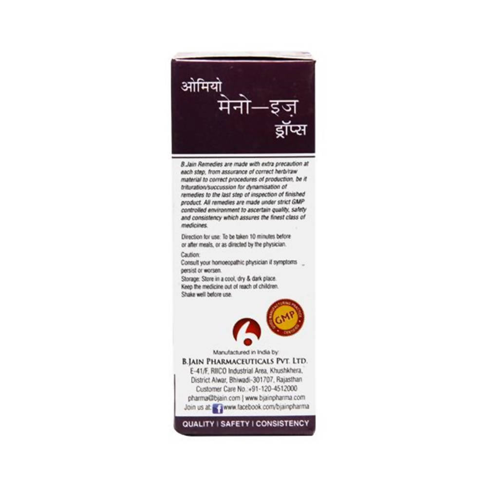 Bjain Homeopathy Omeo Meno-Ease Drops | Grocsy