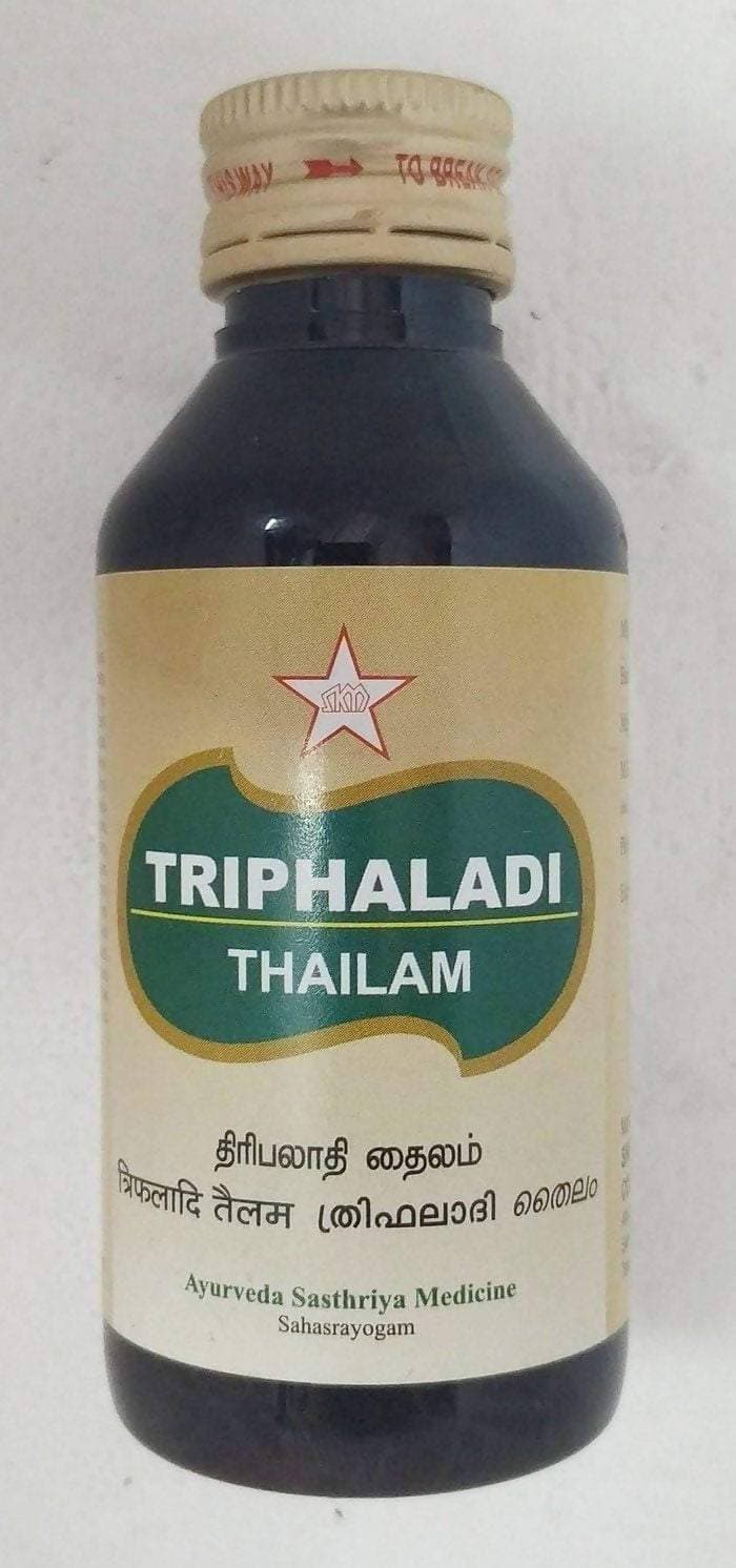 Skm Ayurveda Triphaladi Thailam | Grocsy